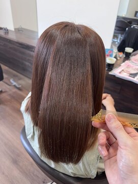 ベルスタ(BELSTA) 冬艶/ボルドーカラー［千葉旭市/髪質改善/ベージュカラー］