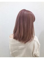 ユニコ(unico)&nbsp;ピンクベージュ　ミルクティーベージュ　ダブルカラー