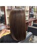 【ミディアムヘア肩下用】カット+カラークセストパー（R）￥34000→￥28900