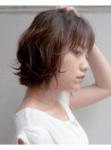 大人可愛いゆるふわボブ/20代/30代/ボブディ/無造作