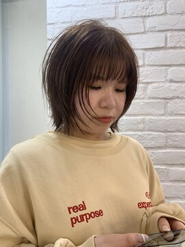 トッカ ヘアアンドトリートメント 難波店 ボブウルフ/ボブルフ/ウルフカット/シャギー/レイヤーボブ