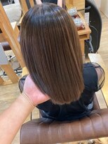 グランバイ アトリエドングリ(Grand × AtlierDonguri)&nbsp;お客様髪質改善データ1308（酸性縮毛矯正でボブ）