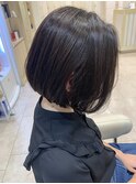 【30代40代50代60代】大人可愛いワンカールボブ　ひし形ボブ