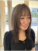 フェイスレイヤー×秋おすすめアッシュグレージュ