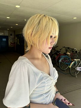 ノブレス(NOBLESSE) 似合わせショートウルフ