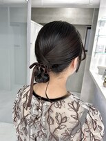 スウィープ(sweep)&nbsp;タイトヘアアレンジ/お呼ばれ/ヘアセット/天神/福岡