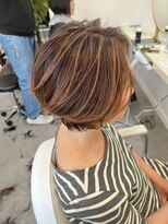 アルトル 池袋(altru) ◇大人可愛い20代30代40代50代前下がりショートボブ丸みショート