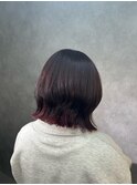 フェミニンロング似合わせカットミディアムスパイキーショート