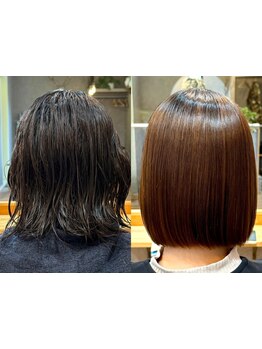 人気No.1は美髪改善ストレート。質感や毛流れの美しさは圧倒的◎髪悩みなく扱いやすいとリピーター続出！