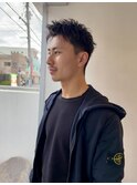 メンズ スパイキーショート