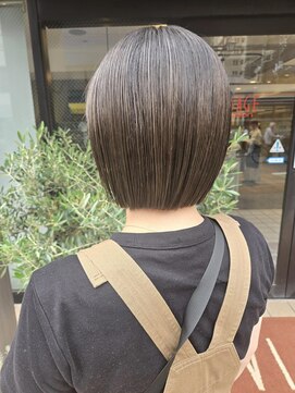 ヴィサージュメゾン(VISAGE maison) オリーブブラウン×ボブ