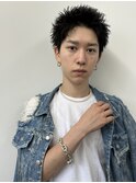 【Lond GULLMAN江村】スパイキーパーマショート