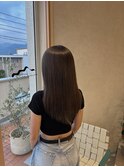 透明感グレージュ