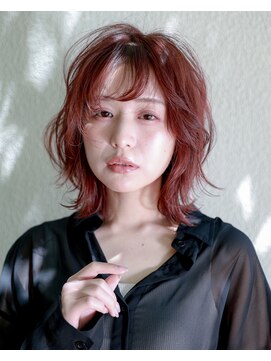 メノン(Menon) レッドブラウン ケアブリーチカラー 美髪