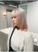 ホワイトブロンド×ホワイトピンク