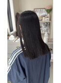 カット、髪質改善ストレート、トリートメント