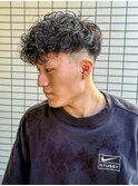 MEN’S HAIR/波巻ツイストスパイラル/フェザーパーマ/フェード