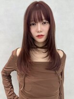 エジョン 三鷹店(Aejon) 三鷹吉祥寺レイヤーカットバーガンディネイビーヘーゼル