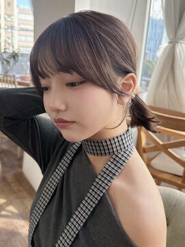 顔周りカット/小顔カット/ハッシュカット　TK-41