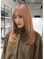 キートス(Kiitos)&nbsp;ピンクベージュ × ナチュラルレイヤー