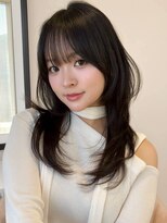 ケーツー エソラ池袋店(K-two)&nbsp;前髪カット*顔周りカット*顔周りレイヤー*髪質改善*地毛風カラー