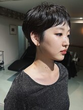 丹 【very short × baby bang】