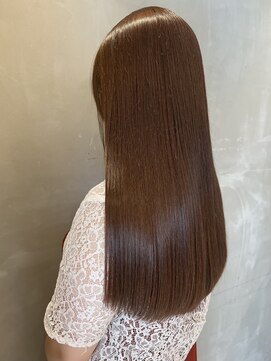 ベルベットヘア 千早店(Velvet hair) 髪質改善カラー×ウォームブラウン