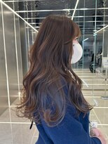 シュルール 所沢プロぺ通り店(chorule)&nbsp;ダークグレージュブリーチなしダークブラウンモカブラウン前髪