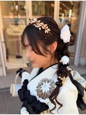 成人式アレンジ
