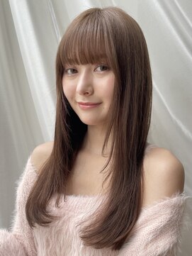 バイオレット 表参道店(Violet) ブリーチなし明るめ艶カラー