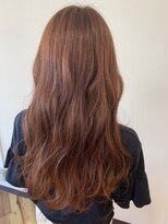 ヘアデザイン ディクト(hair design D.c.t)&nbsp;【艶髪カラー】カッパーベージュ×水素カラー｜岐阜市