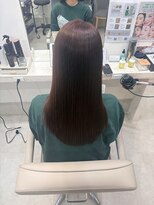 レイネ 人形町(Rayne')&nbsp;ダークパープル/ナチュラルショート/夏のヘアアレンジ/人形町