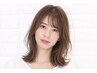 ★セット割【白髪染】N.カラー＋カット（2ステップトリートメント付）　￥4950