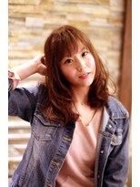 ヘアーラウンジ アンフィ 井土ヶ谷(Hair Lounge Anphi)&nbsp;【Anphi】艶感UP!大人かわいいピンクグレージュ☆