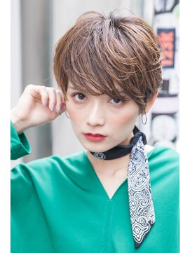 ケイト(kate) 【kate 大宮】似合わせ小顔ショート×ハイライトベージュ