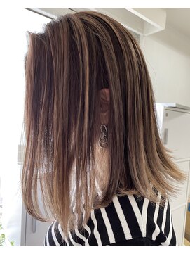 レディアル 大宮(REDEAL) 【REDEAL大宮】エアータッチバレイヤージュ[ハイライトメッシュ]