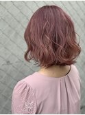 くすみピンク