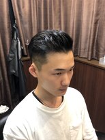 ヒロギンザ 浜松町店(HIRO GINZA)&nbsp;震災刈り×ポンパドール【浜松町/理容室/メンズ】