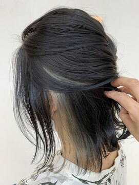 クオリス 上板橋店(QUALIS) 大人インナーカラー/シアーベージュ/ダブルカラー/グレージュ