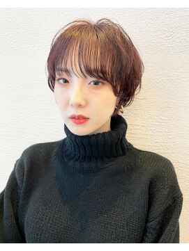 クロリ 淡路店(Chlori) 丸みメリハリくびれハンサムマッシュショート/20.30代人気