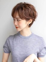 テラス 福島(Terrace)&nbsp;小顔補正立体カット/ミルクチョコレート/レディースショート