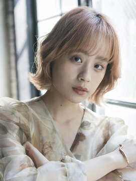 ミンクス 銀座店(MINX) ムルギョル巻き×ボブ アンニュイで大人っぽい 波巻きボブ