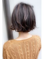 ニット 銀座(knit) 《knit銀座》大人可愛い20代30代40代ショートボブ丸み前下がり