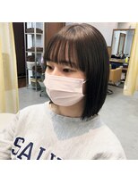 キラーナセンダイ(KiRANA SENDAI)&nbsp;[艶感グレーベージュ]髪質改善カラー