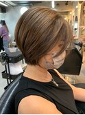 大人かわいいショート