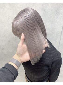 ソワンドゥブレス 瓜破店(soin de brace) 【辻快樹】ケアブリーチ/グレージュカラー