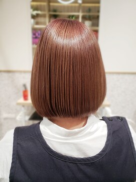 ゼストソエル(ZEST soell) 髪質改善カカオベージュ×髪質改善トリートメント×艶ボブ