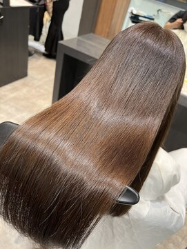 ファムバイアヴァンス(Femme by AVANCE.) 髪質改善トリートメント×アッシュベージュ×髪質改善カラー