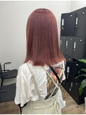 カシスピンク♪韓国/顔周り/ダブルカラー/学割U24/ケアブリーチ