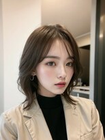 アンフィサンクミル 銀座(AnFye cinq mille)&nbsp;【韓国ヘア】【ヨシンモリ】【タッセルボブ】【レイヤーカット】